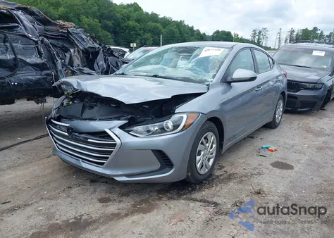 2017 Hyundai Elantra Se from USA, damaged, VIN 5NPD74LF8HH105937
